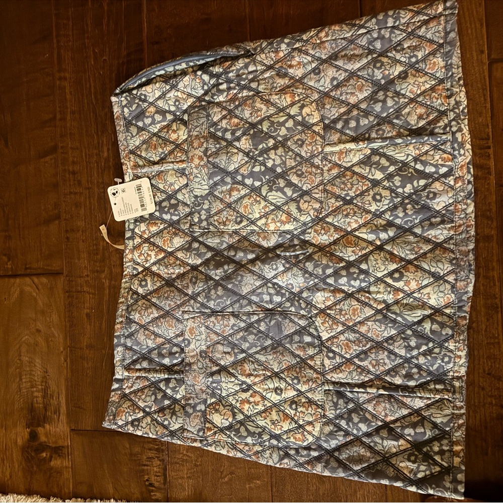 free people quilted skirt